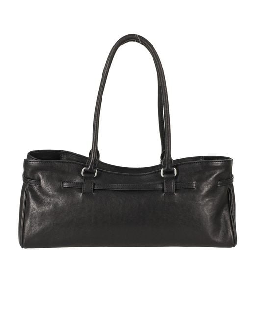 MARGE SHERWOOD Black Top Handle Handbag