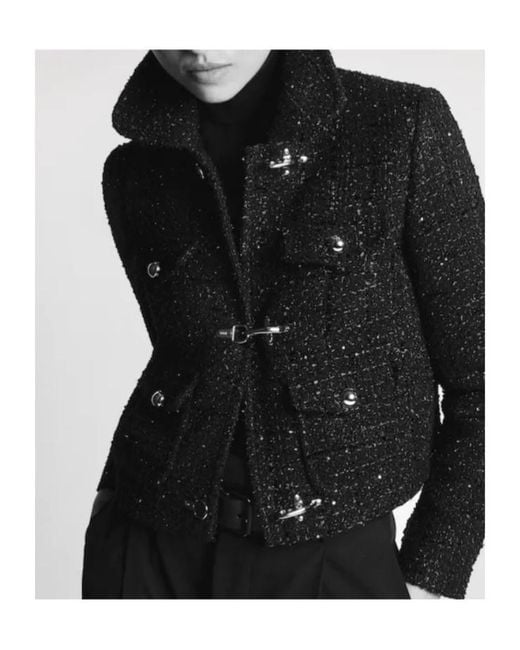 Fay Black 3 Ganci Jacket
