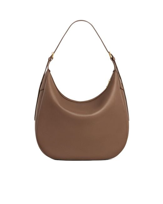 Céline Brown Large Heloïse Cuir Triomphe Bag