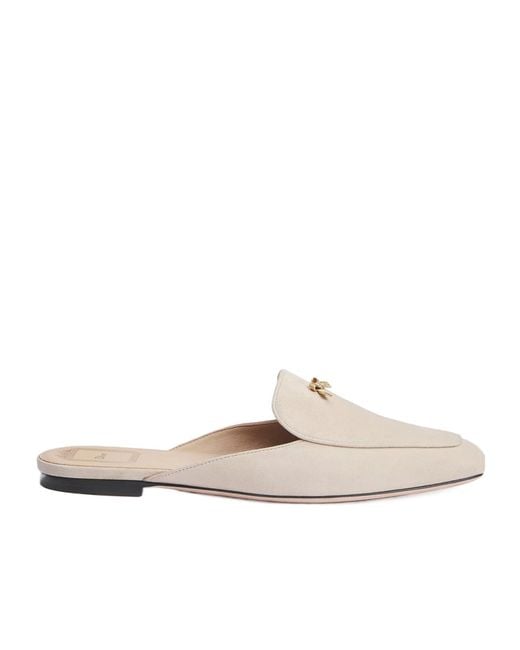 Dior White Or Baby Bow Mule