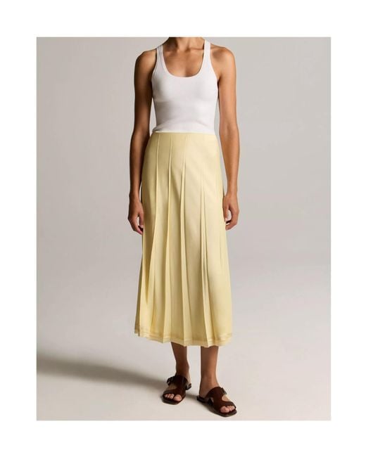 Vince Natural Milano-Stitch Scoop-Neck Sweater Tank