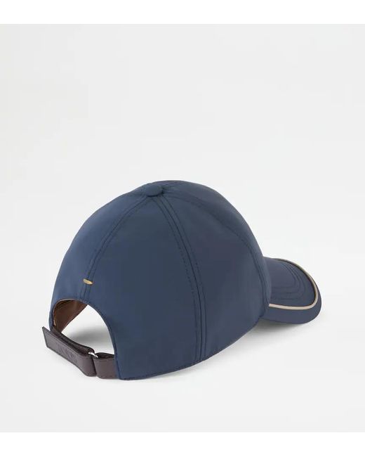 Tod's Blue Logo Hat for men