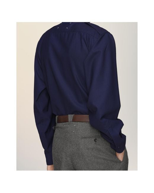 Maison Margiela Blue Shirts for men
