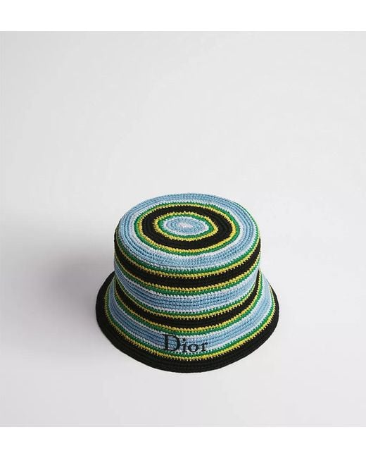 Dior Green Iviera Bucket Hat for men