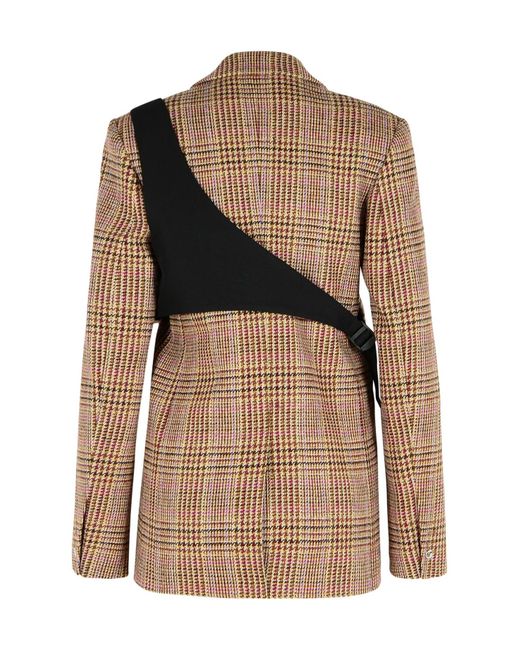 Coperni Brown Single-Breasted Blazer