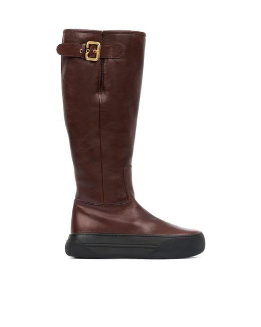 Chloé Brown Delia Boot