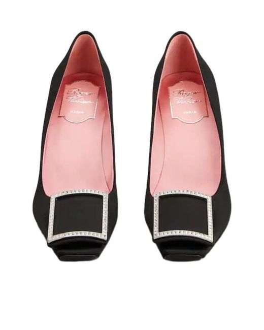 Roger Vivier Black Trompette Pumps