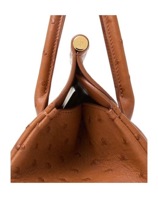 Loro Piana Brown Loom Bag L25