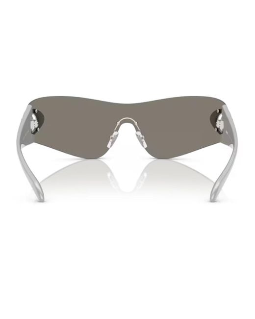 Versace White Logo Sunglasses for men