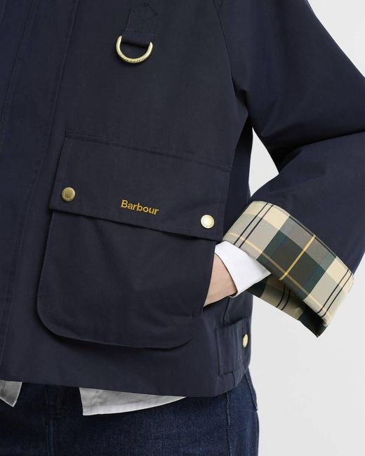 Barbour Blue Rain Jacket