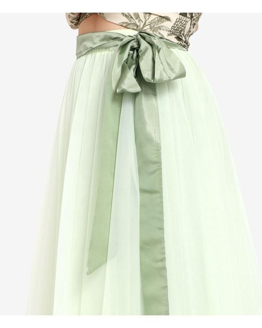 Aniye By Green Lace-Up Skirt