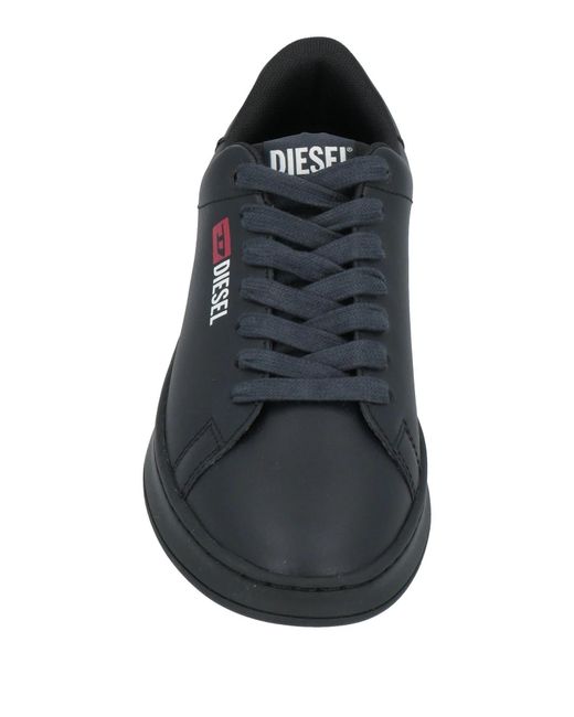 DIESEL Blue Simple Low-Top Sneakers