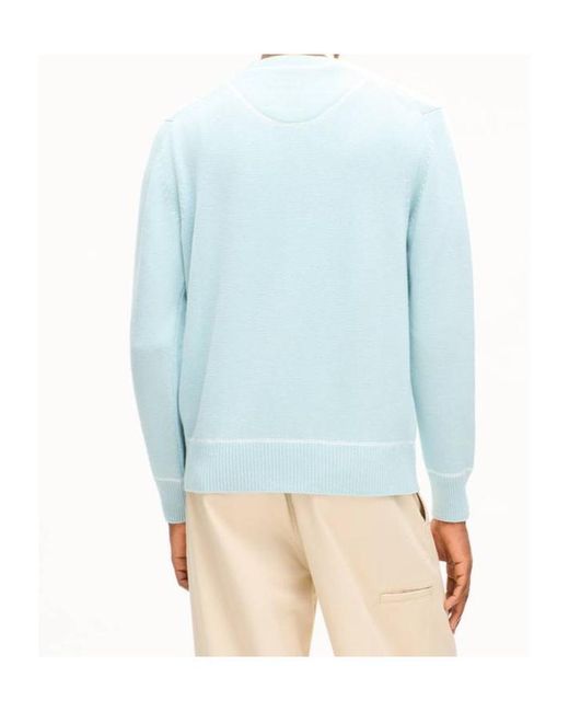 KENZO Blue Varsity' Embroiered Jumper for men
