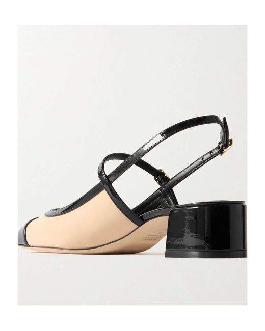 Stuart Weitzman Natural Mary Jane High Heel Sandals