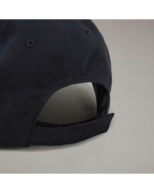 Y-3 Blue Striped Cap for men