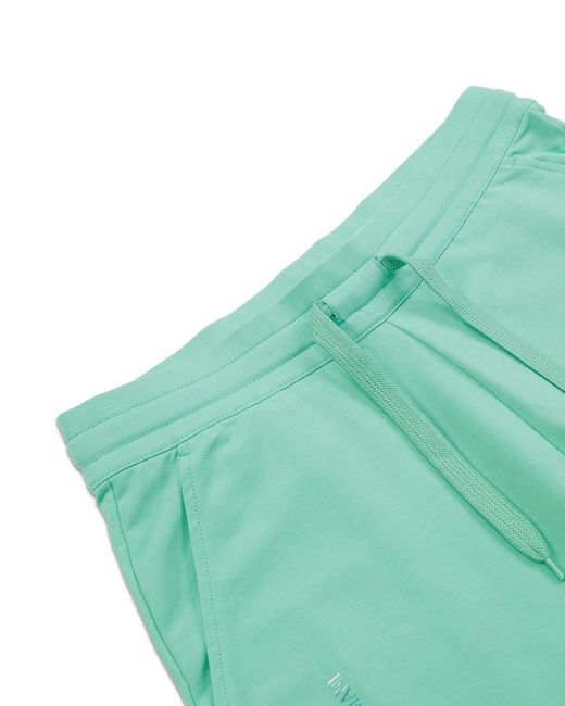 EA7 Green Logo Printed Sweatpants
