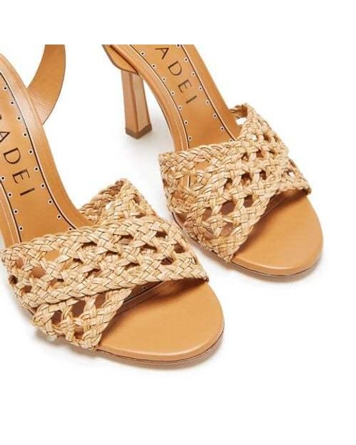 Casadei Metallic Versilia Sandals