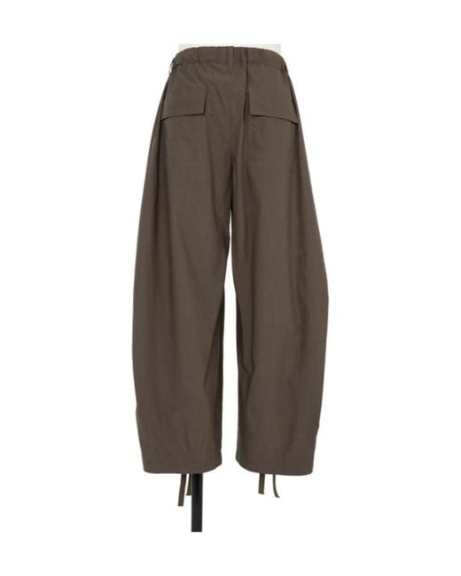 Sacai Brown Typewriter Pants for men