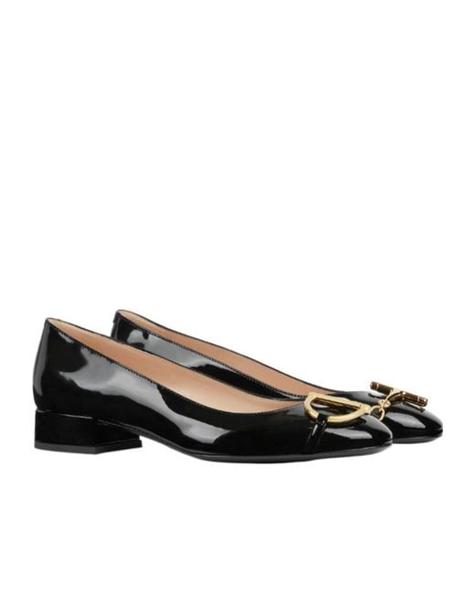 Gucci Black Ballet Flat With Half Horsebit