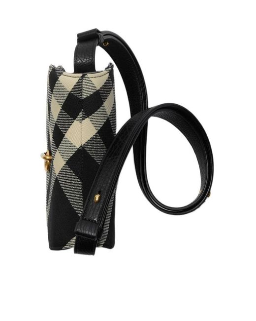 Burberry Black Rocking Horse Mini Bag