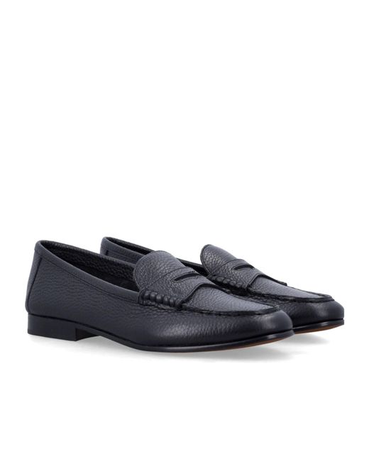 Polo Ralph Lauren Blue Penny Slot Slip-On Loafers