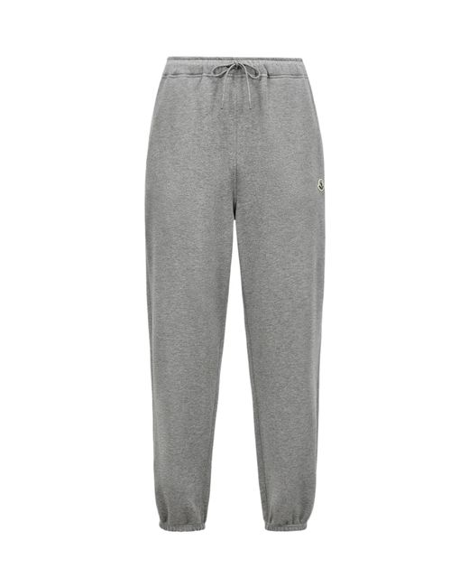 Moncler Gray X Frgmt Logo Sweatpants for men