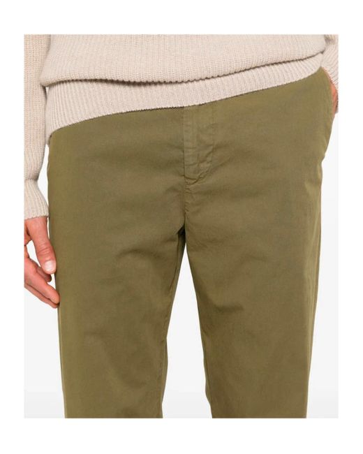 A.P.C. Green Cotton Trousers for men