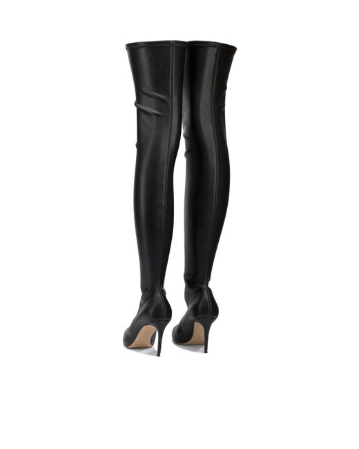 Casadei Black Above-Knee Boots