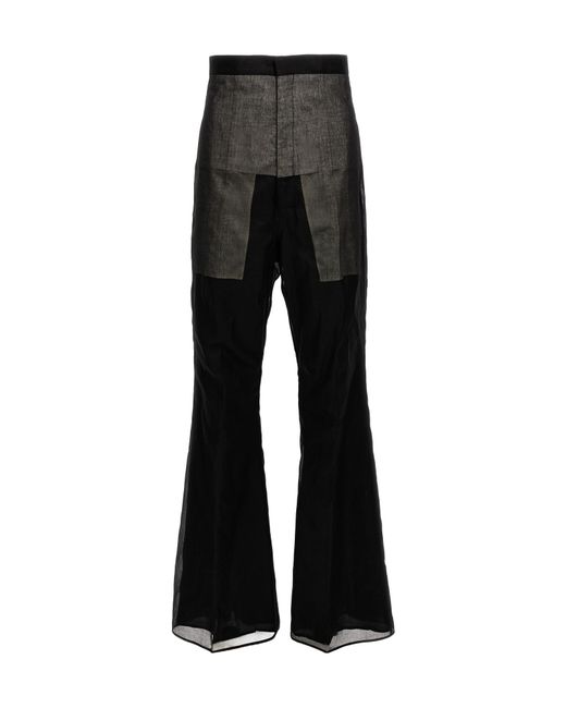 Rick Owens Black Dirt Bolan Pants for men