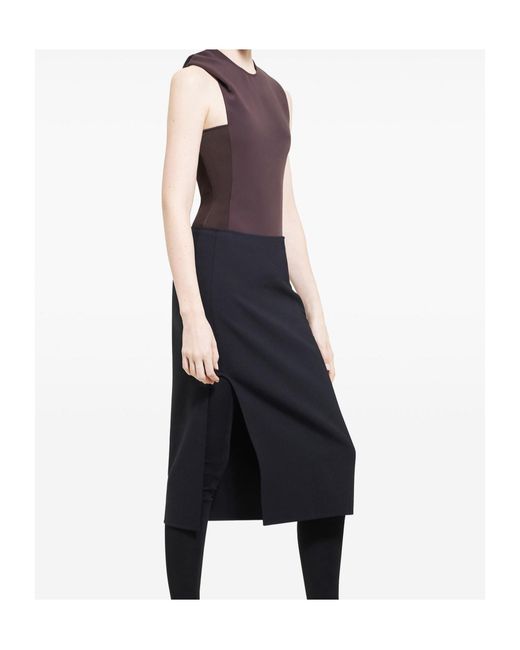 Courreges Purple Hooded Bodysuit