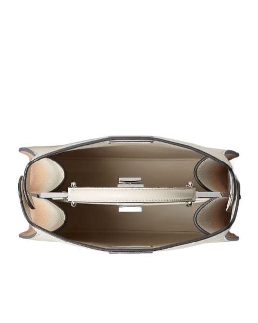 Fendi Natural Small Peekaboo Gradient-Effect Tote Bag
