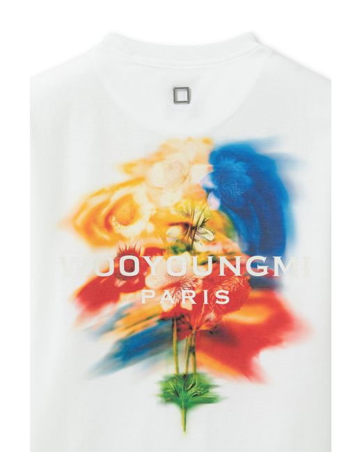 Wooyoungmi White Short-Sleeved T-Shirt