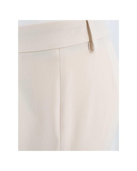 Etro Natural Cropped Trousers