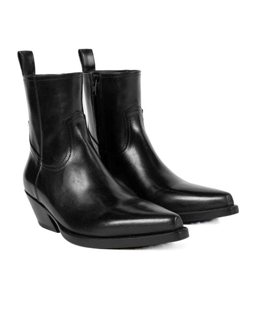 Ann Demeulemeester Black Imme Pointy Ankle Boots