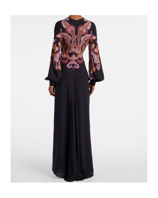 Etro Multicolor Printed Pattern Dress