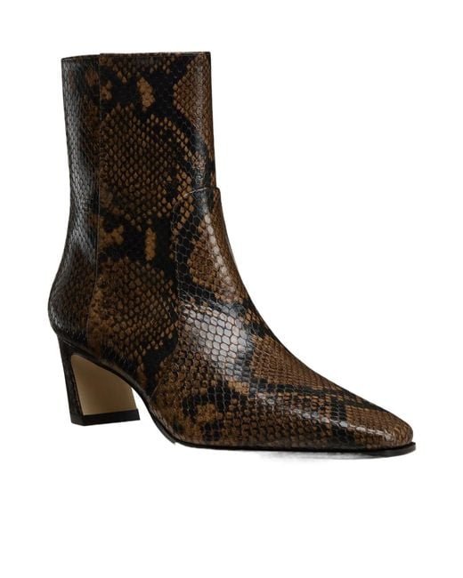 Stuart Weitzman Brown Stassi Zip Bootie 50