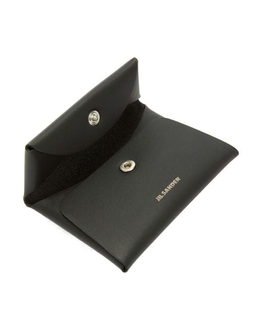 Jil Sander Black Coin Purse for men
