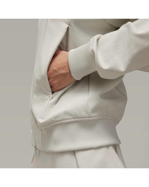 Y-3 Gray Relaxed-Fit Track Jacket