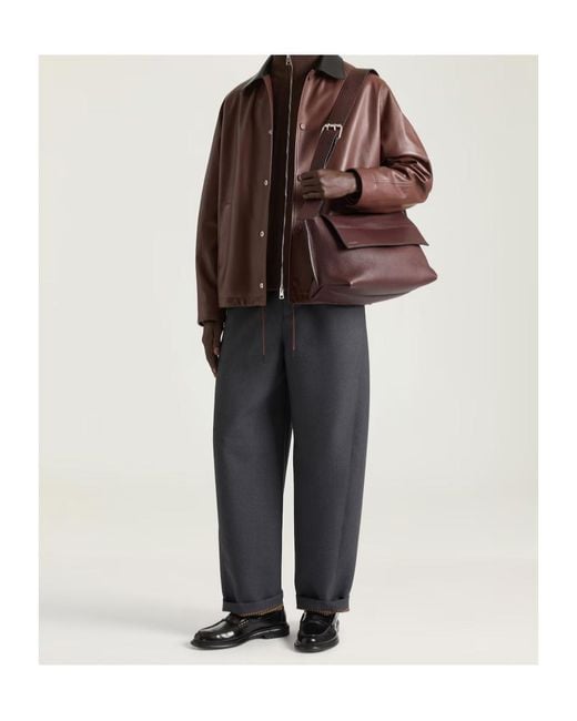 Givenchy Brown Fold Bag for men