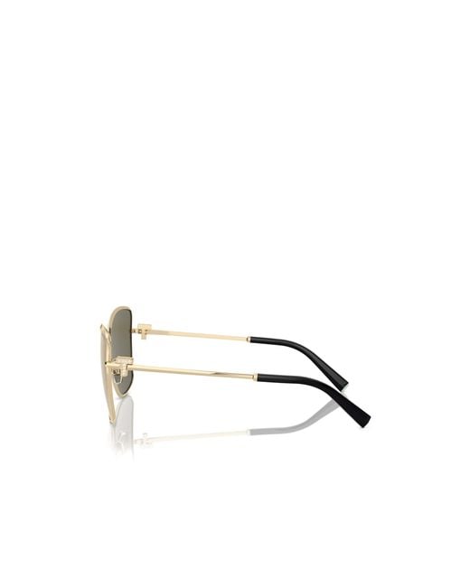 Tiffany & Co Natural Butterfly Frame Sunglasses