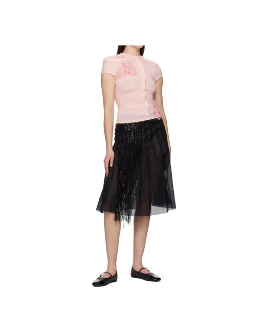 Repetto Black Georgiana Mary Jane Ballet Flats