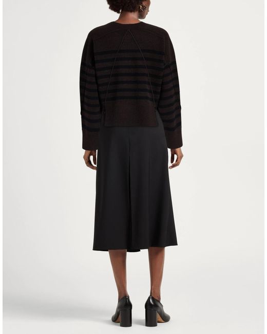 Rag & Bone Black Striped Long-Sleeve Knit Sweater