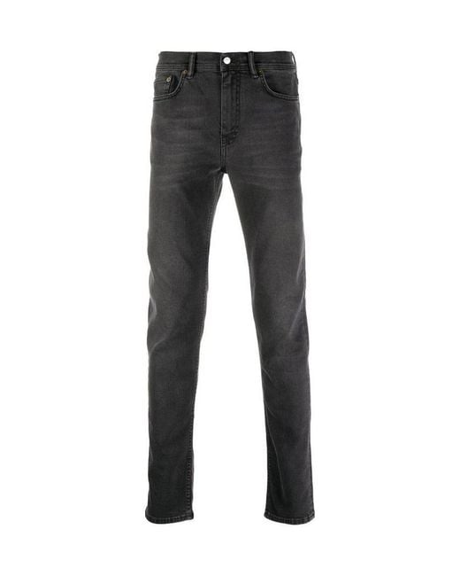 Acne Black Skinny Jeans for men