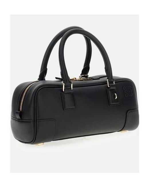 Loewe Black Amazona 23 Cropped Tote Bag