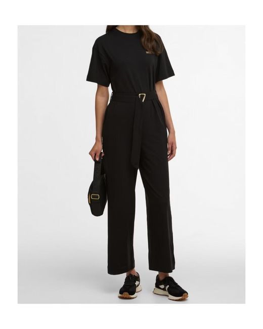 Barbour Black Jmpsuit