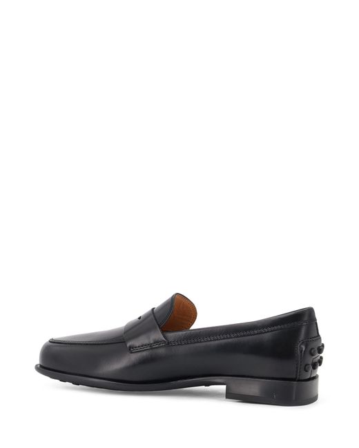 Tod's Brown Penny Loafers Flat Shoes