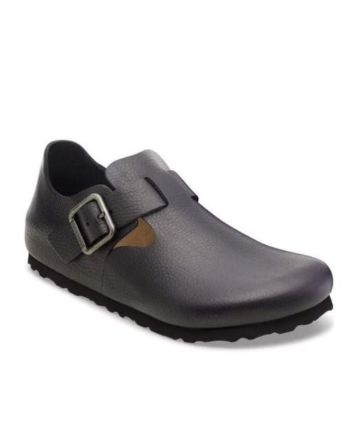 Birkenstock Brown London Wire Buckle Loafers for men