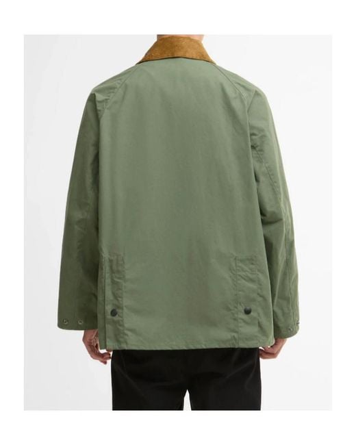 Barbour Green Oversized Bedale Casual Jacket for men