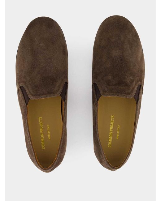 Common Projects Brown Slip-On Loafers for men