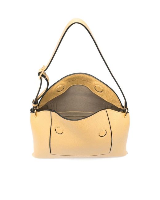 Wandler Metallic Penelope Slouch Logo-Detail Shoulder Bag